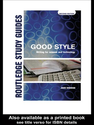 cover image of Good Style